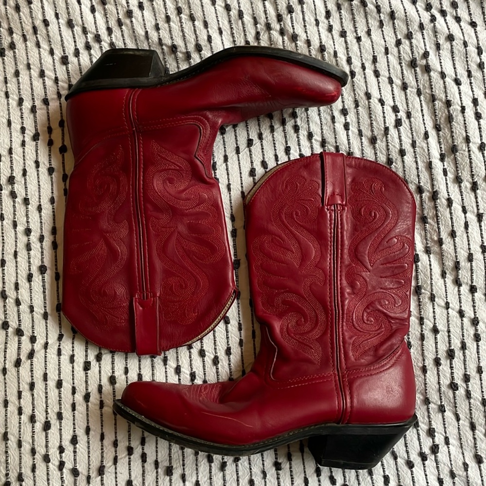 Red Durango Cowboy Western Boots, Size 9